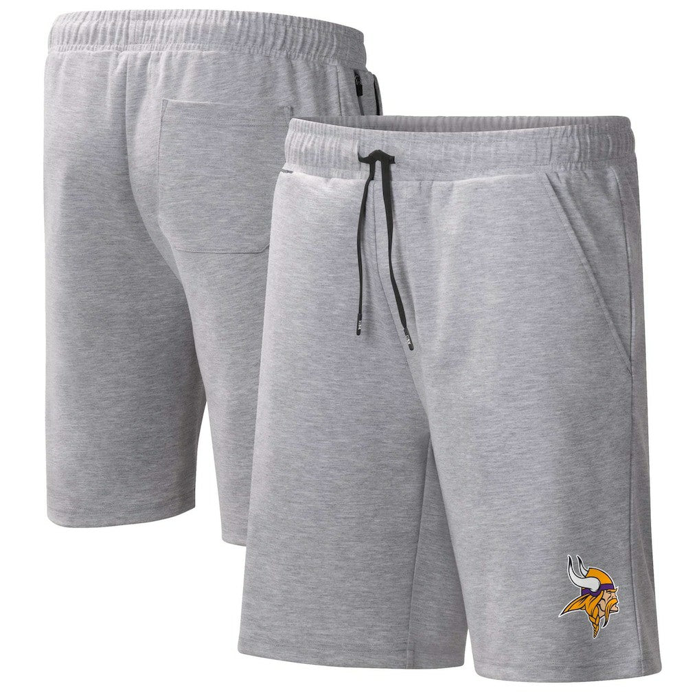 Minnesota Vikings MSX by Michael Strahan Trainer Shorts Heather Gray