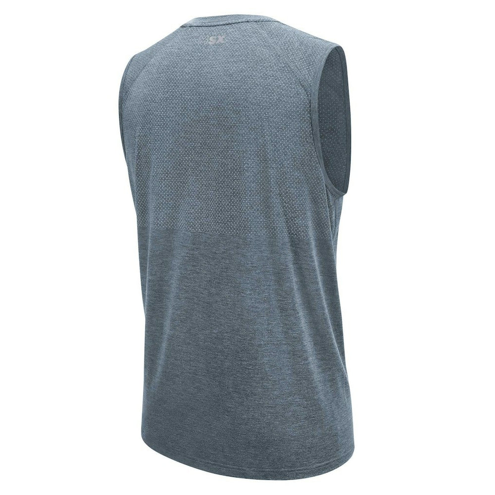 New Orleans Saints MSX by Michael Strahan Warm Up Sleeveless T-Shirt Gray