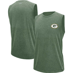 Green Bay Packers MSX by Michael Strahan Warm Up Sleeveless T-Shirt Green