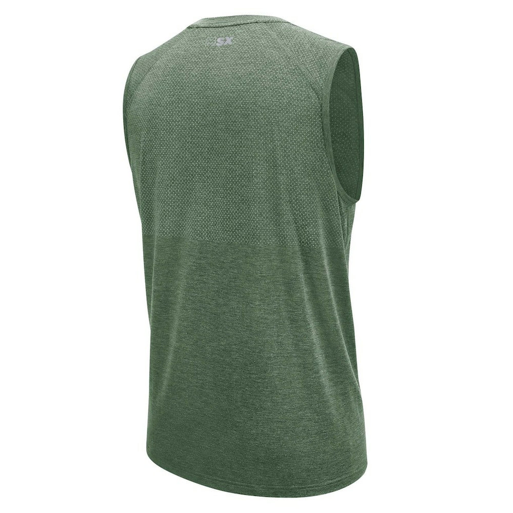 Green Bay Packers MSX by Michael Strahan Warm Up Sleeveless T-Shirt Green