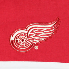 NHL Detroit Red Wings Tommy Hilfiger Walter Lace-Up Long Sleeve Top - Red