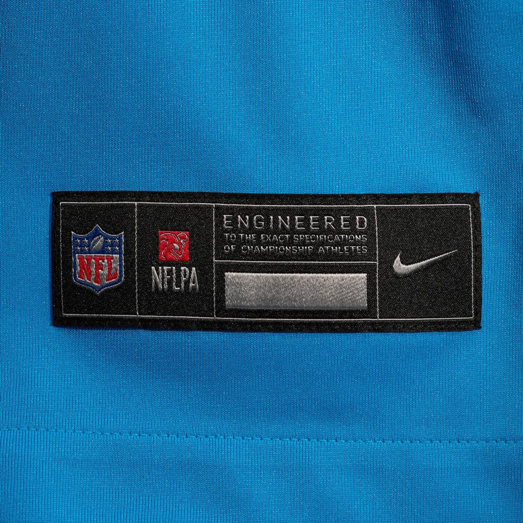 Carolina Panthers Alternate Custom Game Jersey Blue