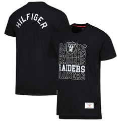 Las Vegas Raiders Tommy Hilfiger Liam T-Shirt Black