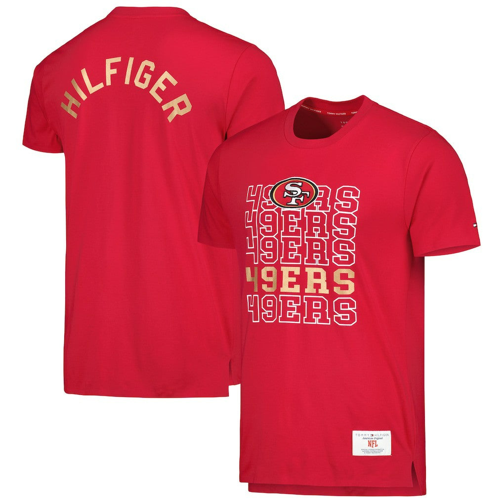 San Francisco 49ers Tommy Hilfiger Liam T-Shirt Scarlet
