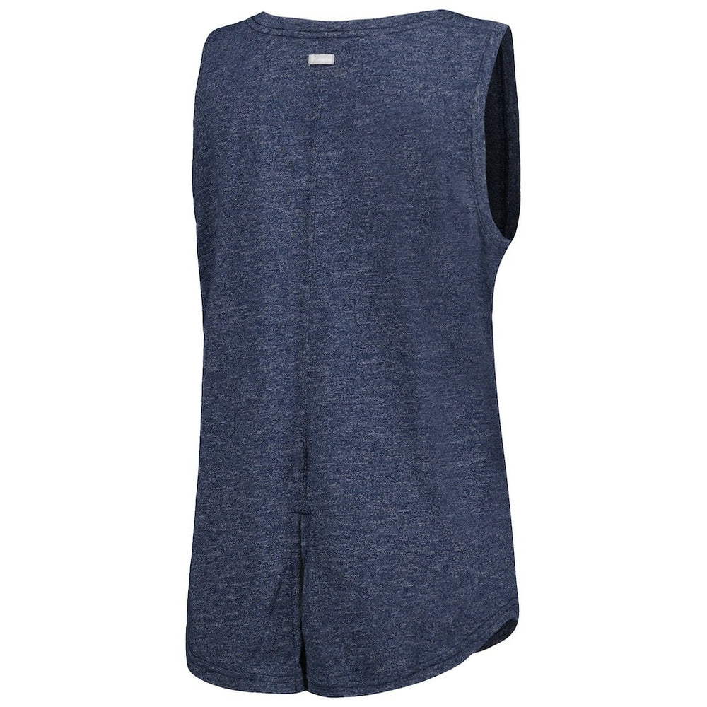 Dallas Cowboys Women's Cades Cape Omni-Wick Tri-Blend Tank Top Navy