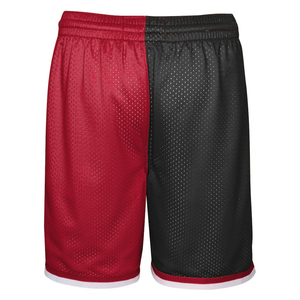 Chicago Bulls Youth Hardwood Classics Big Face 5.0 Shorts Black/Red