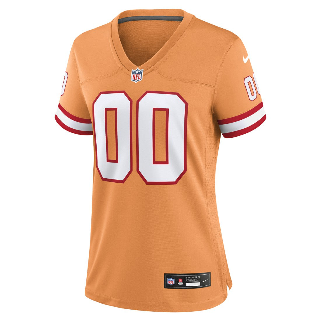 Tampa Bay Buccaneers Women's Custom Throwback Game Jersey Orange