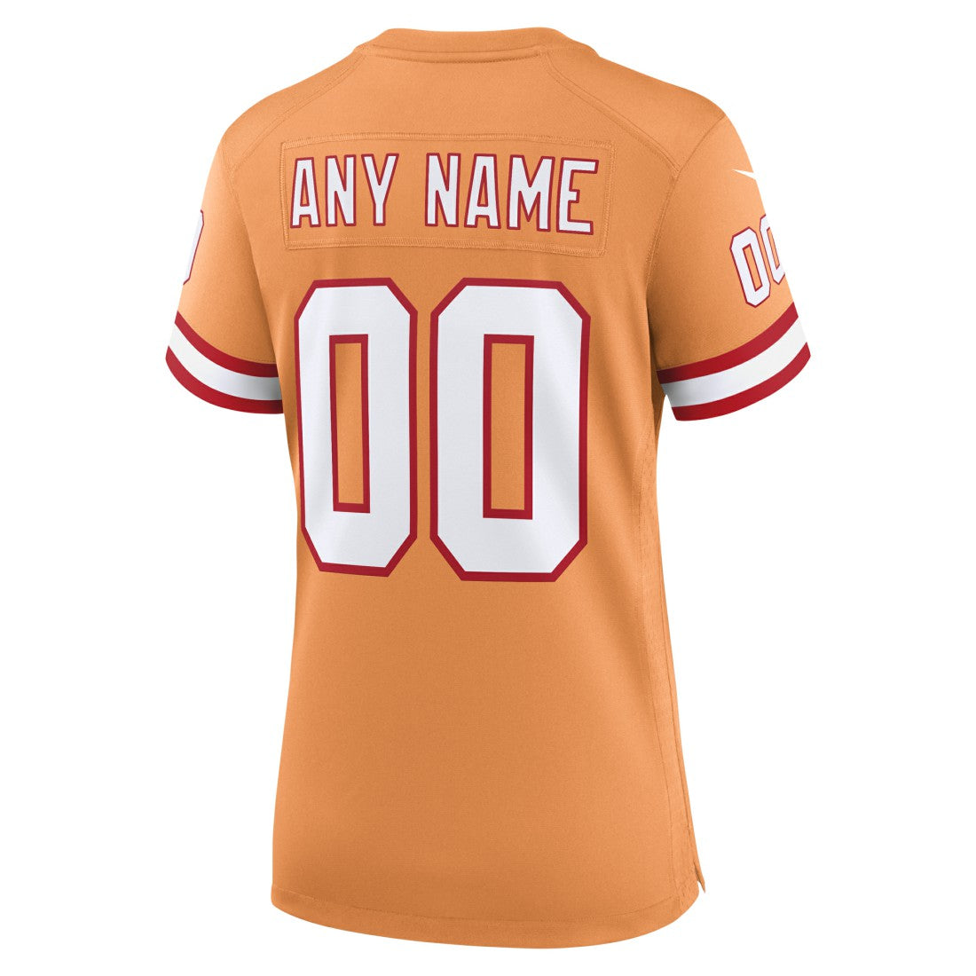 Tampa Bay Buccaneers Women's Custom Throwback Game Jersey Orange