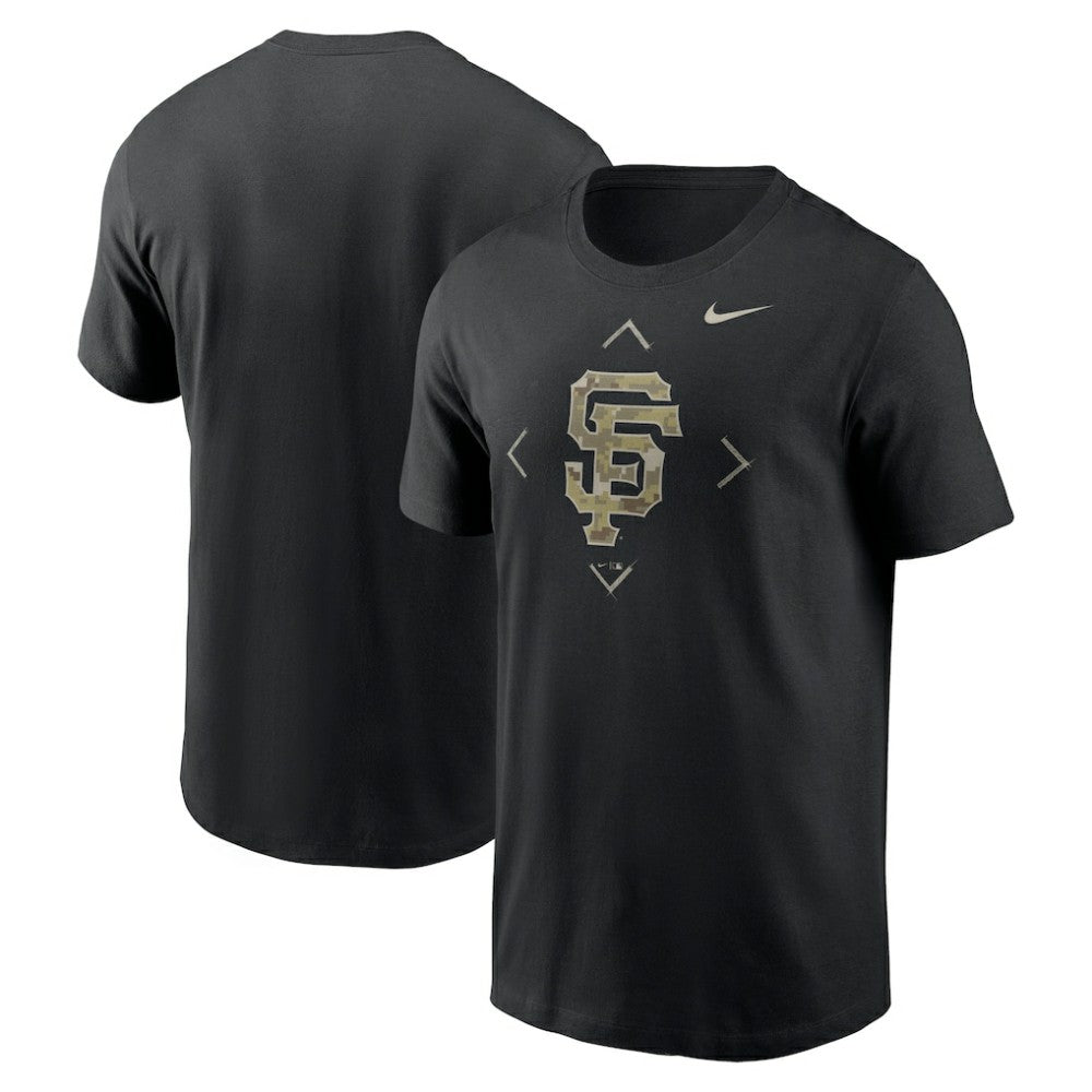 San Francisco Giants Nike Camo Logo T-Shirt - Black T-shirts