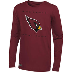 Arizona Cardinals Side Drill Long Sleeve T-Shirt Cardinal