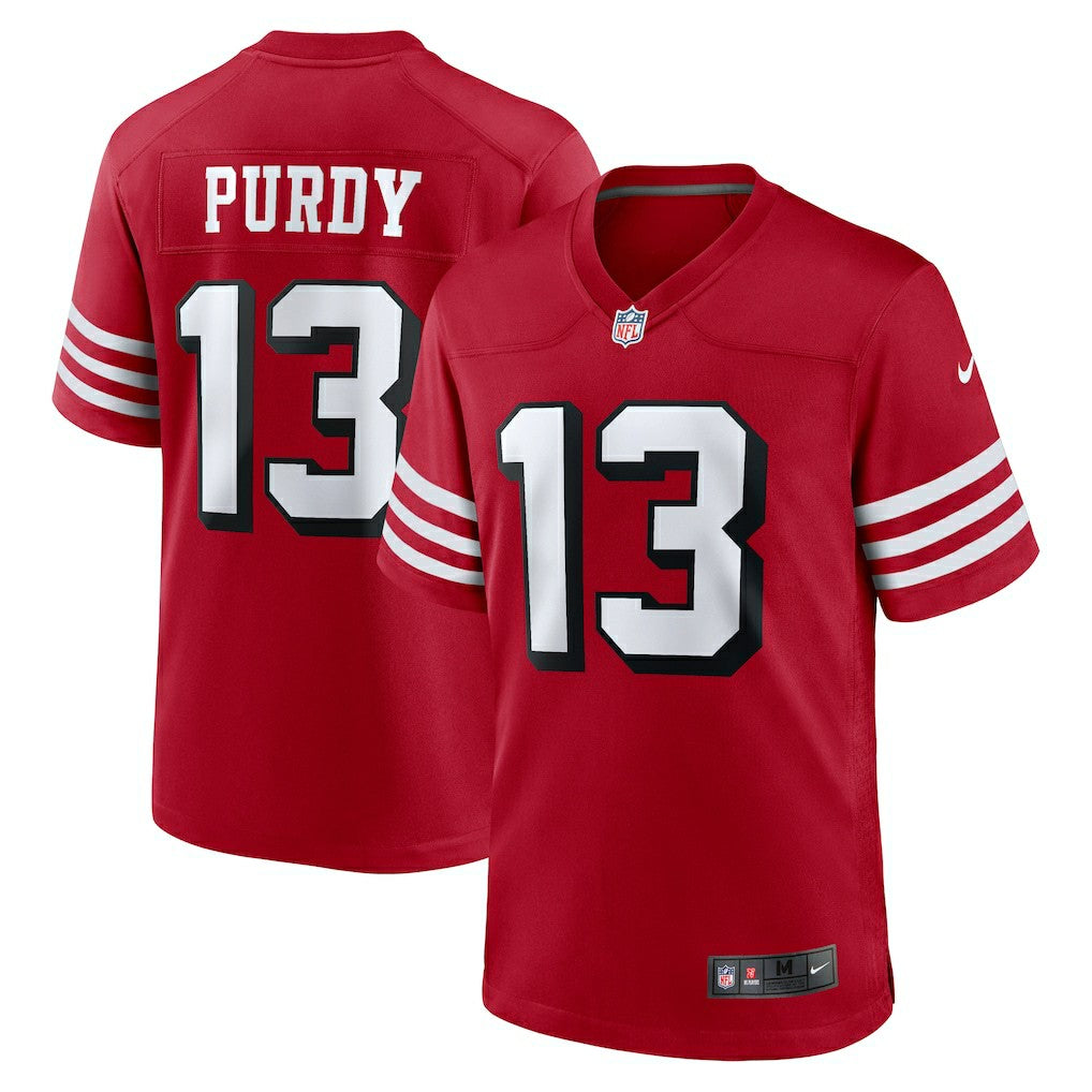 Brock Purdy San Francisco 49ers Alternate Game Player Jersey Scarlet