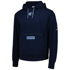 Memphis Grizzlies Courtside Heavyweight Pullover Hoodie Navy