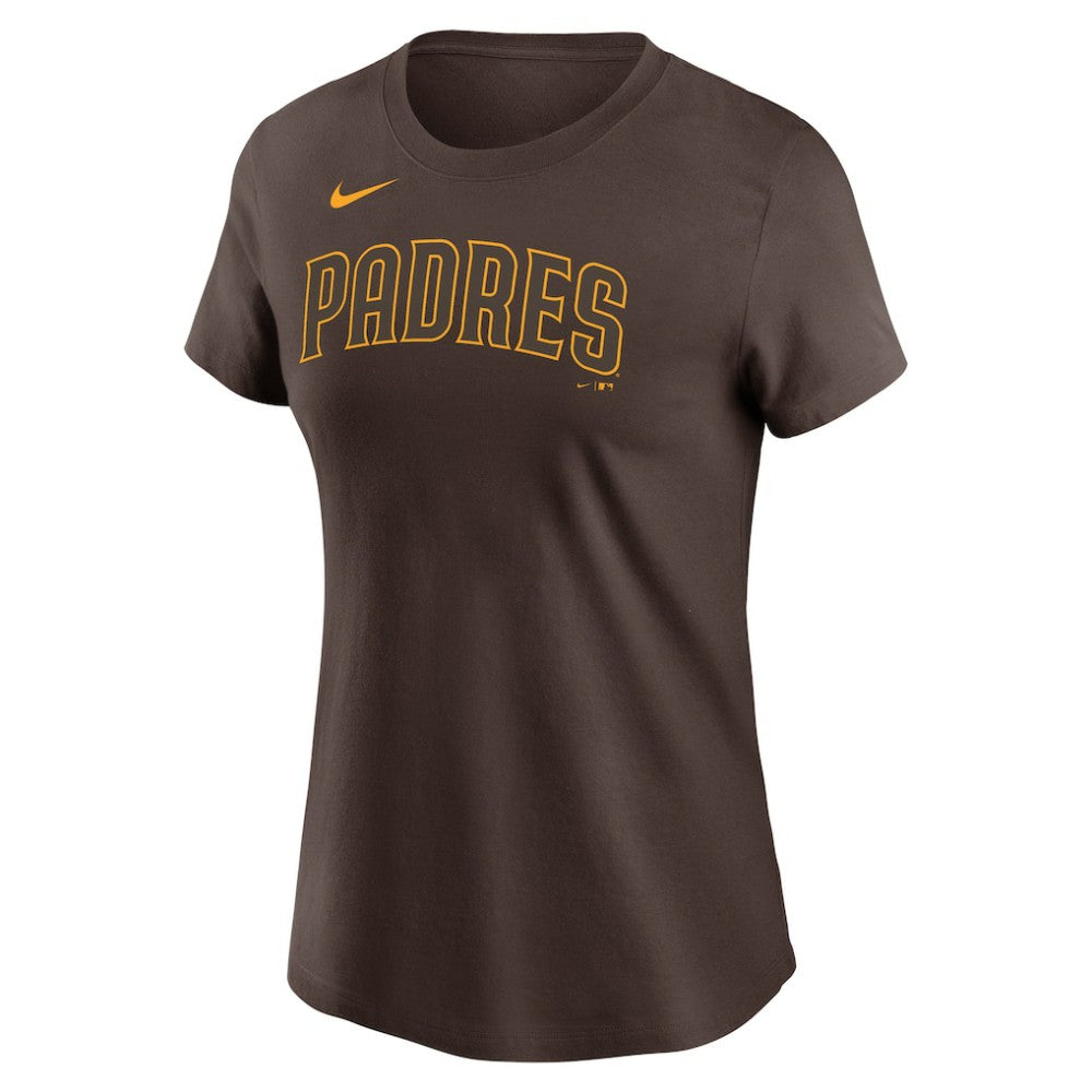 Xander Bogaerts San Diego Padres Nike Women's Name & Number T-Shirt - Brown T-shirts