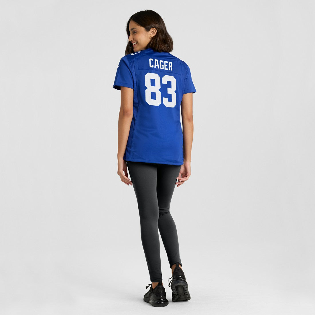 Lawrence Cager New York Giants Women's Home Game Player Jersey Royal