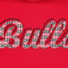 Chicago Bulls DKNY Sport Women's Regina Raglan Pullover Sweatshirt Red