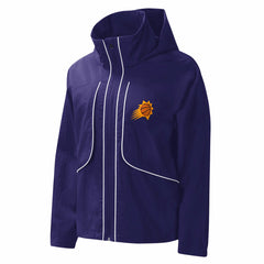 Phoenix Suns G-III 4Her by Carl Banks Women's Last Shot Full-Zip Hoodie Purple