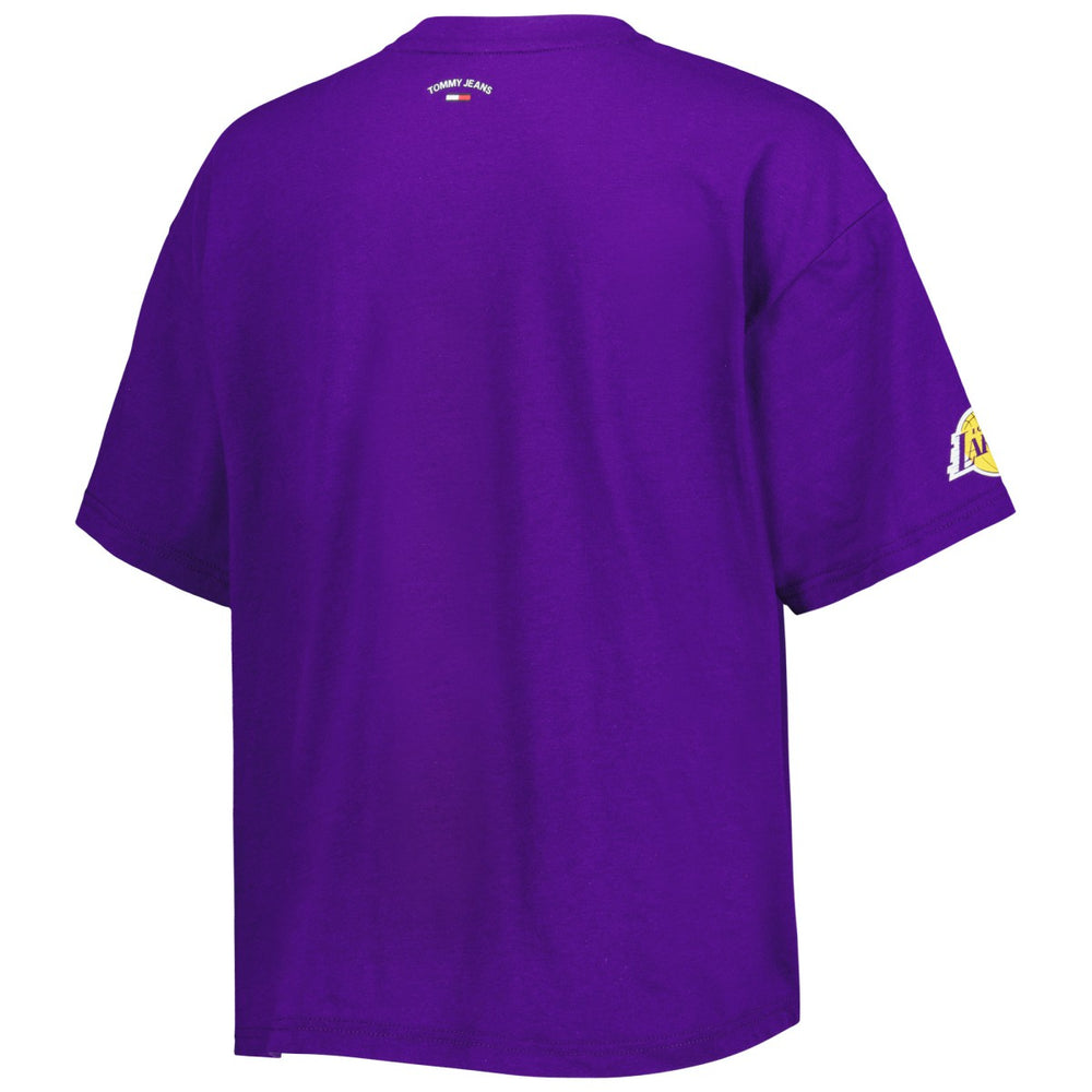 Los Angeles Lakers Tommy Jeans Women's Bianca T-Shirt Purple