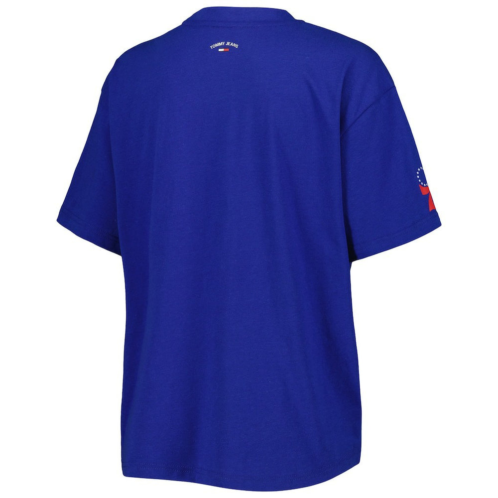 Philadelphia 76ers Tommy Jeans Women's Bianca T-Shirt Royal