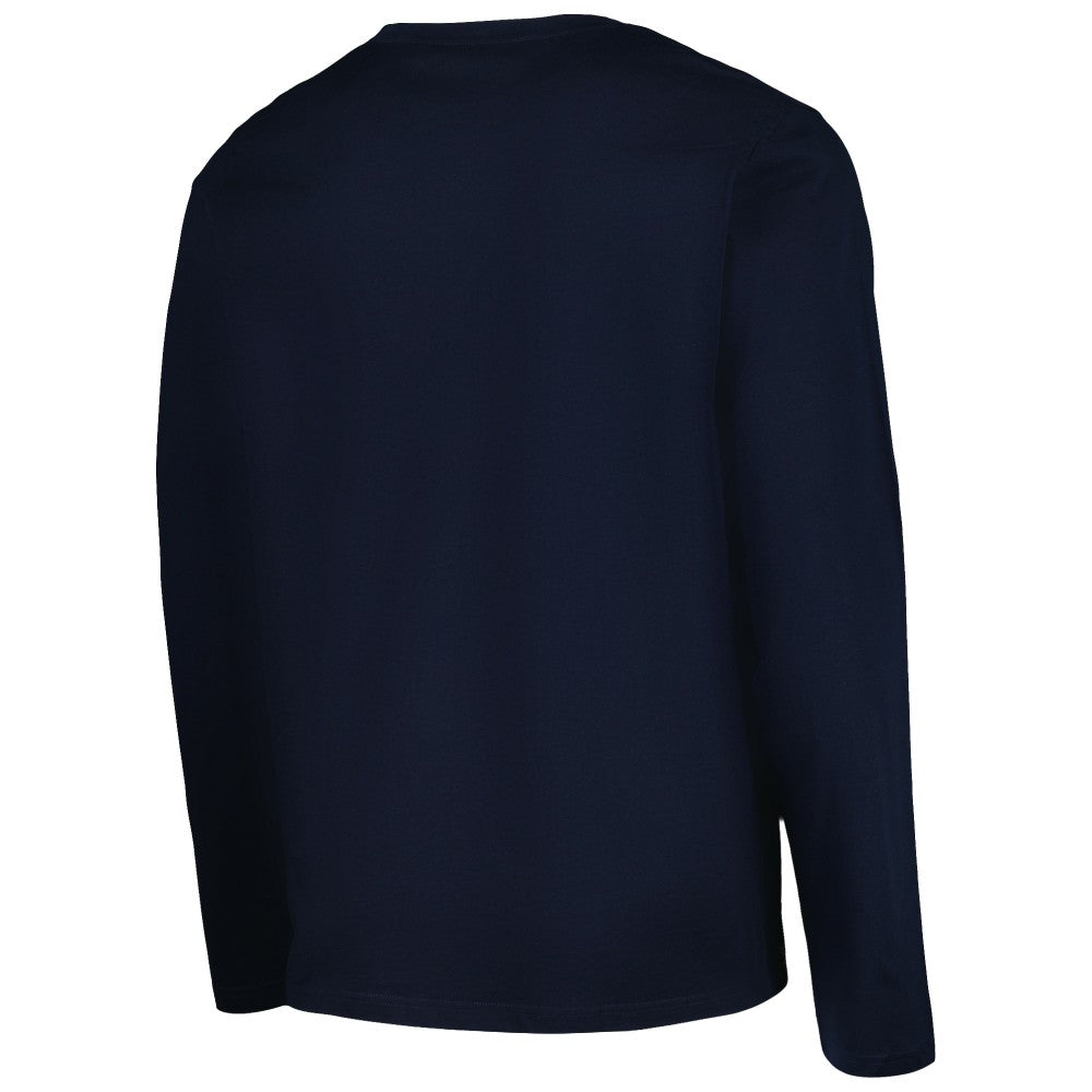 Barcelona Heavy Long Sleeve T-Shirt Navy