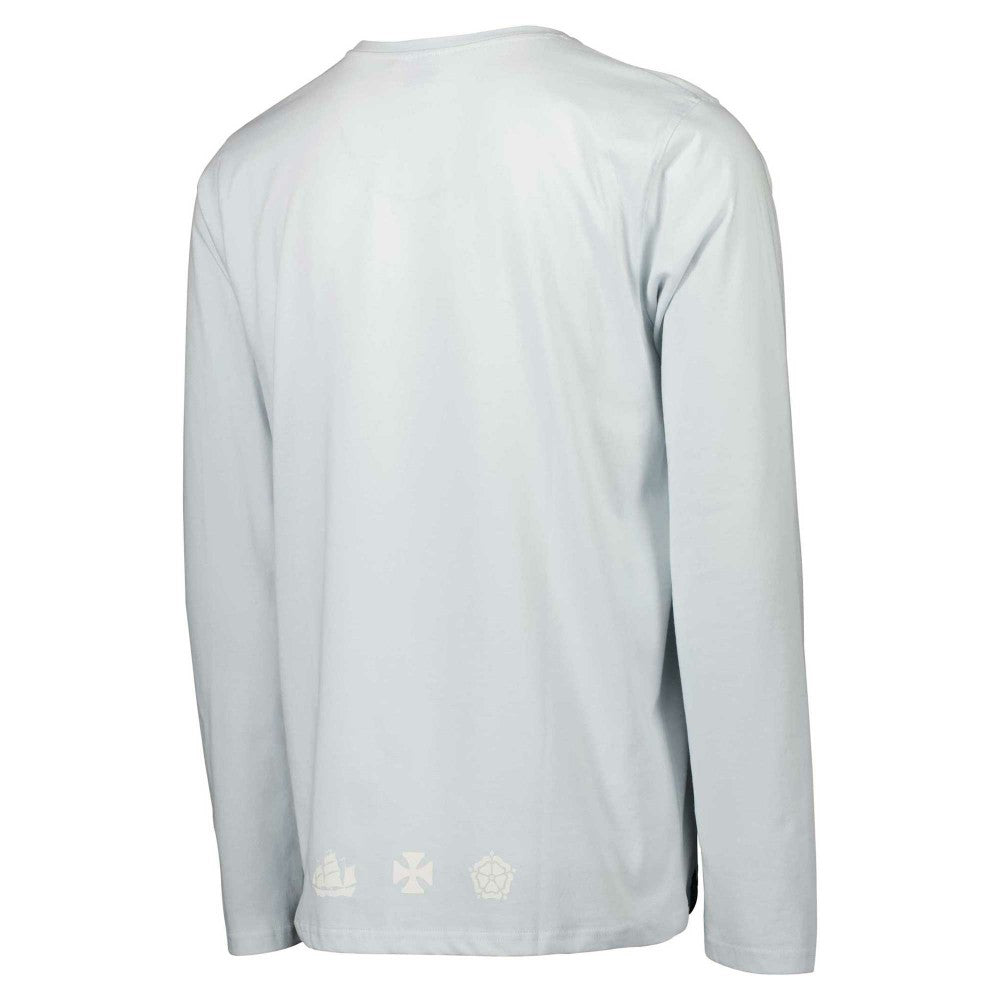 Manchester City Heavy Long Sleeve T-Shirt Sky Blue