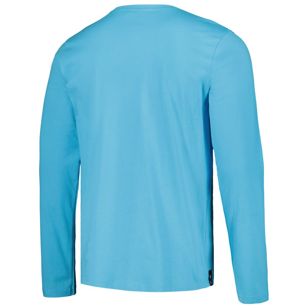 Tottenham Hotspur Heavy Long Sleeve T-Shirt Aqua