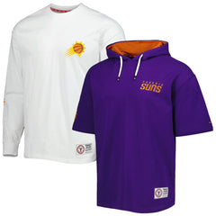 Phoenix Suns Tommy Jeans Matthew 2 In 1 T-Shirt & Hoodie Combo Set Purple/White