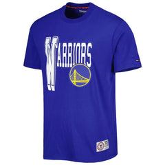 Golden State Warriors Tommy Jeans Mel Varsity T-Shirt Royal