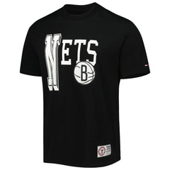 Brooklyn Nets Tommy Jeans Mel Varsity T-Shirt Black