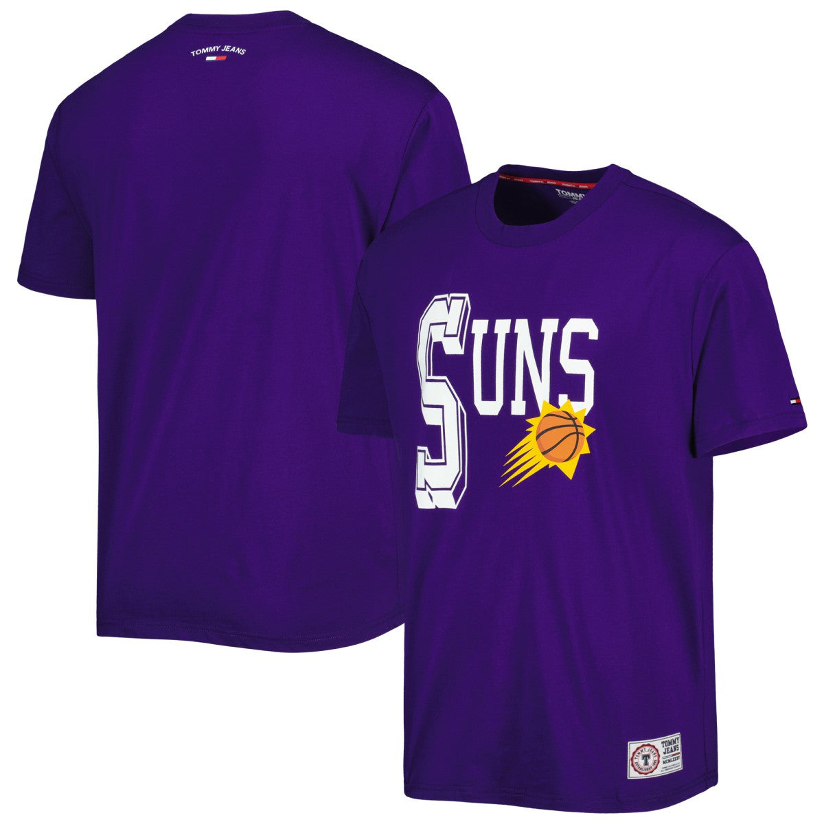 Phoenix Suns Tommy Jeans Mel Varsity T-Shirt Purple