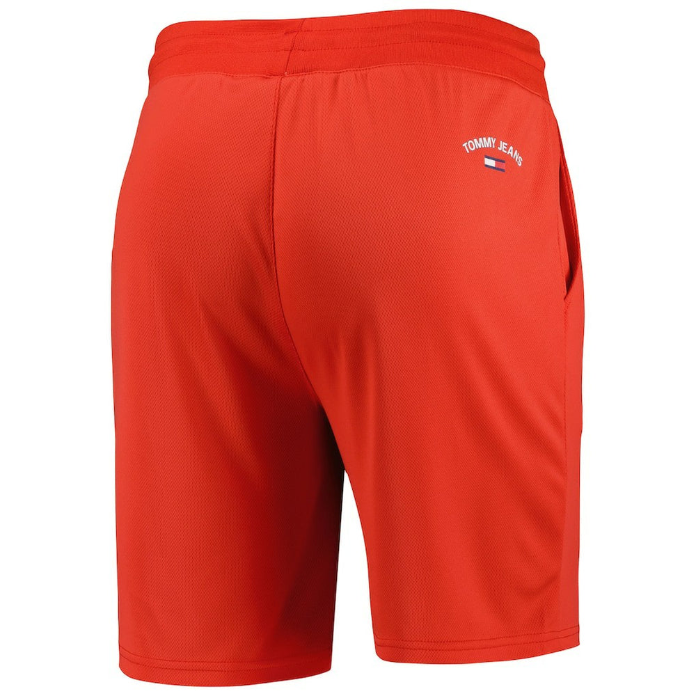 Chicago Bulls Tommy Jeans Mike Mesh Basketball Shorts Red