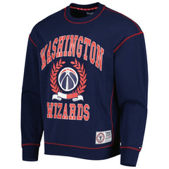 Washington Wizards Tommy Jeans Peter French Terry Pullover Sweatshirt Navy