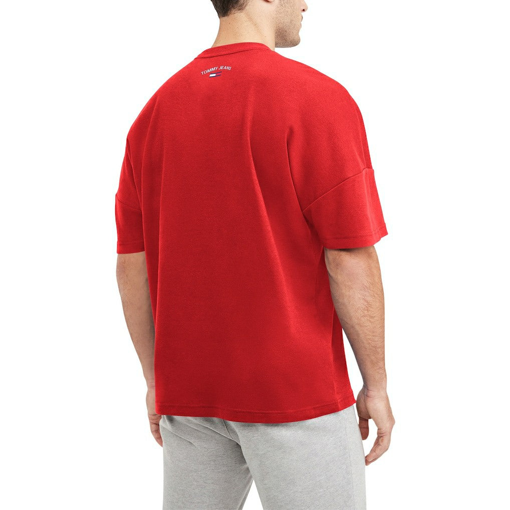 Atlanta Hawks Tommy Jeans Tim Backboard T-Shirt Red