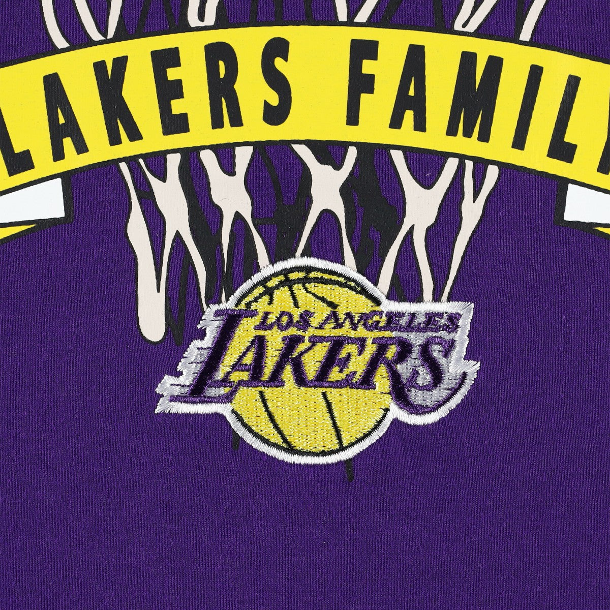 Los Angeles Lakers Tommy Jeans Tim Backboard T-Shirt Purple