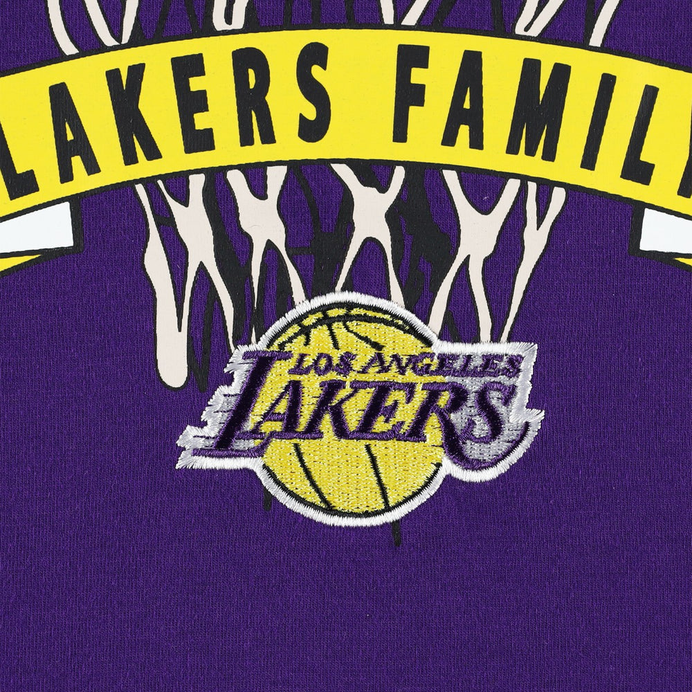 Los Angeles Lakers Tommy Jeans Tim Backboard T-Shirt Purple
