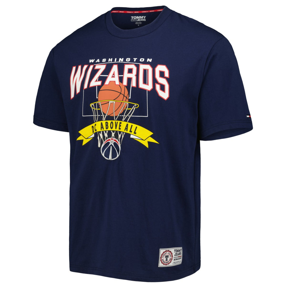 Washington Wizards Tommy Jeans Tim Backboard T-Shirt Navy