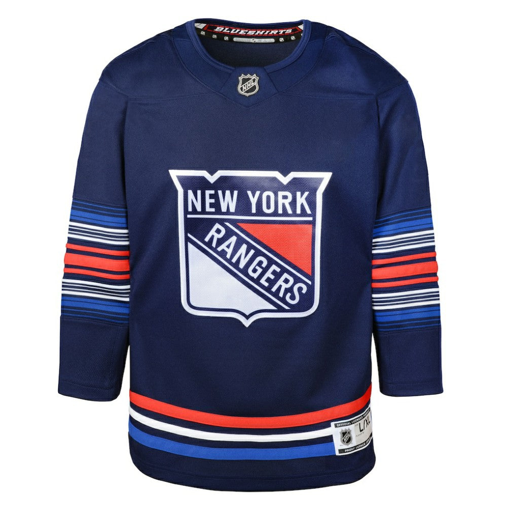 NHL New York Rangers Youth Alternate Premier Jersey - Navy