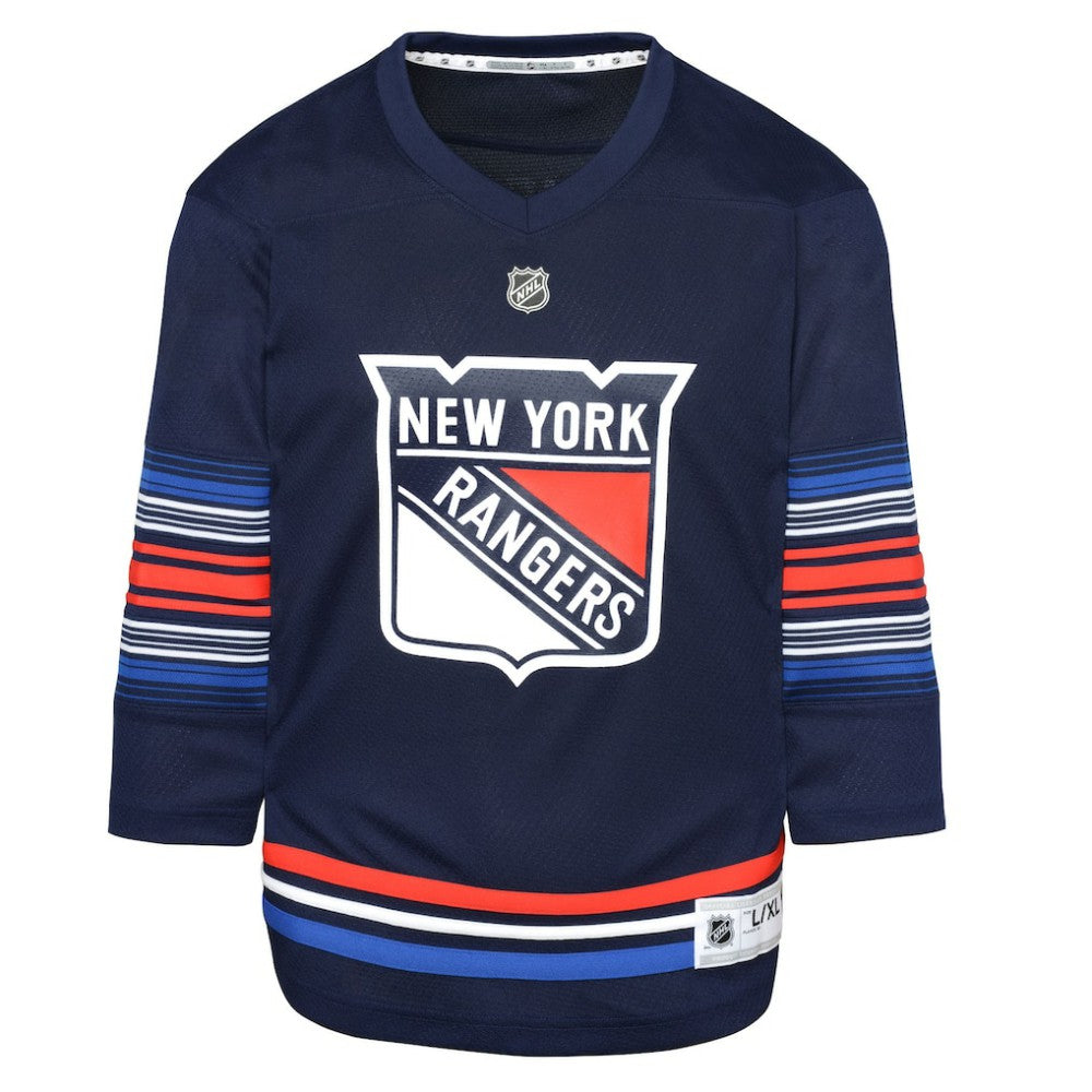 NHL New York Rangers Youth Alternate Replica Jersey - Navy