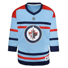 NHL Winnipeg Jets Youth Anniversary Replica Jersey - Light Blue