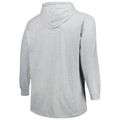 NHL Colorado Avalanche Big & Tall Pullover Hoodie - Heather Gray