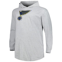 NHL St. Louis Blues Big & Tall Pullover Hoodie - Heather Gray