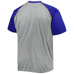 NHL St. Louis Blues Big & Tall Logo Raglan T-Shirt - Heather Gray
