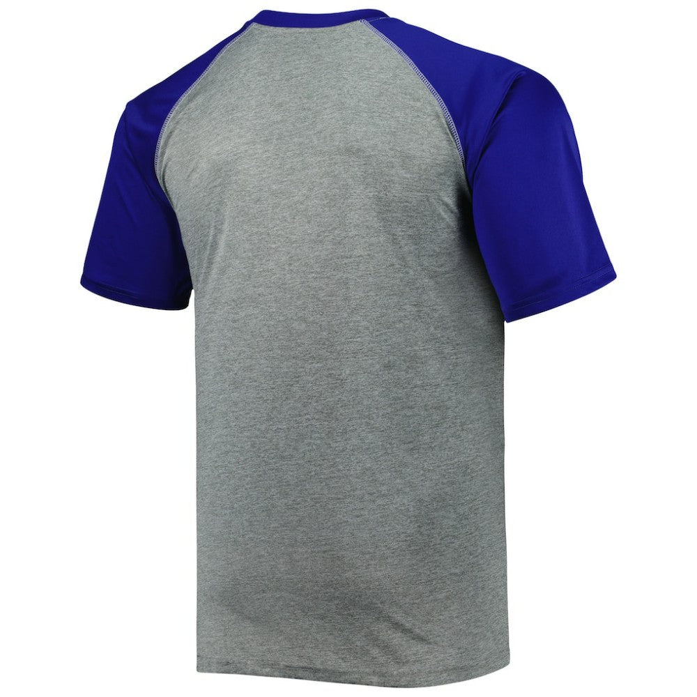 NHL Tampa Bay Lightning Big & Tall Logo Raglan T-Shirt - Heather Gray