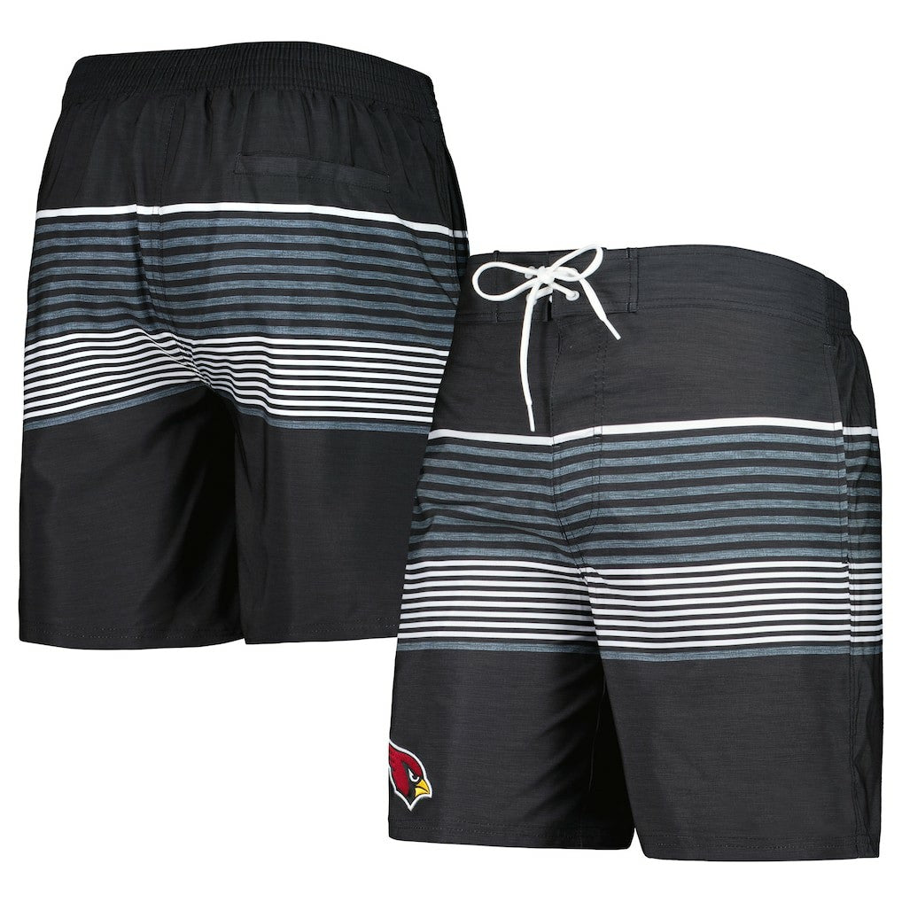 Arizona Cardinals G-III Sports by Carl Banks Coastline Volley Swim Shorts Black