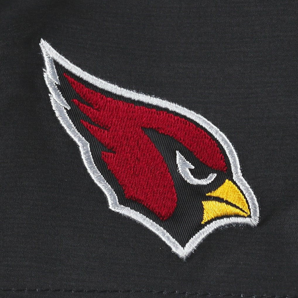 Arizona Cardinals G-III Sports by Carl Banks Coastline Volley Swim Shorts Black