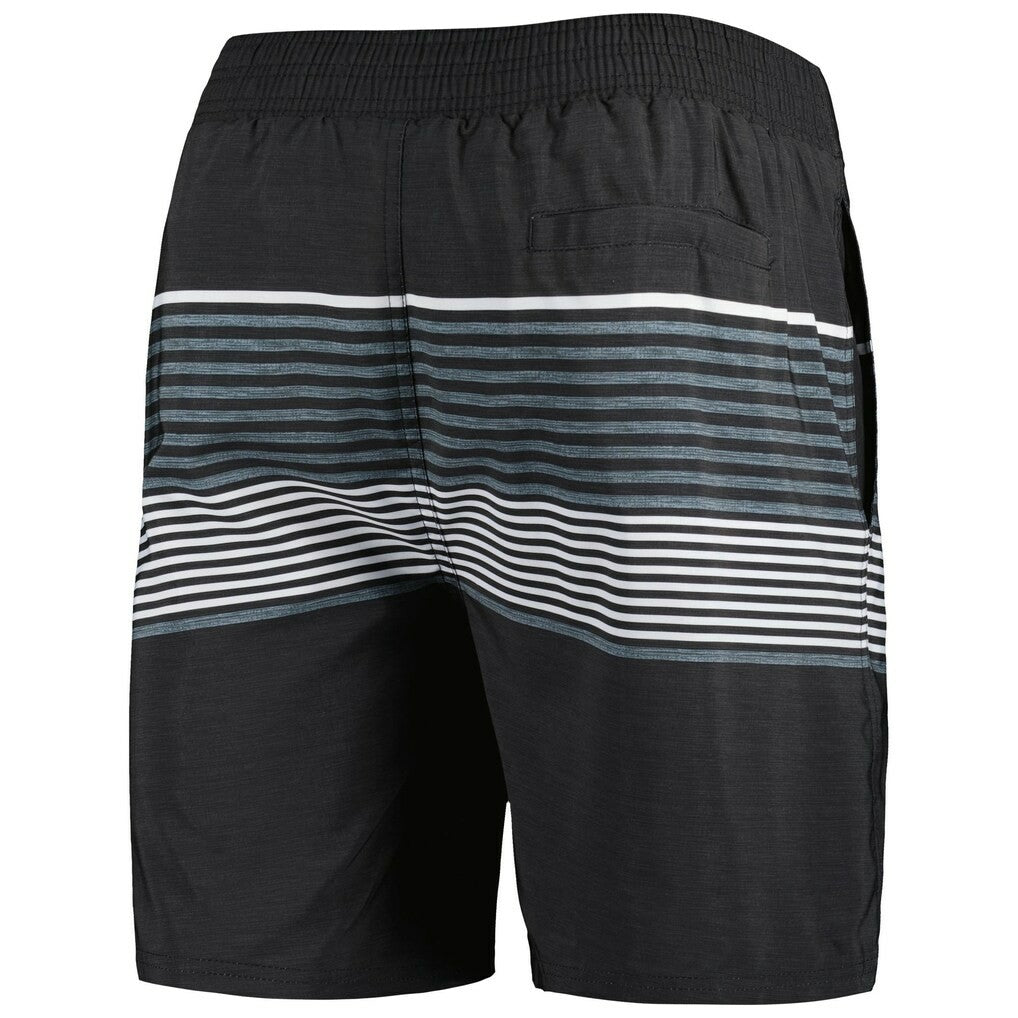 Cincinnati Bengals G-III Sports by Carl Banks Coastline Volley Swim Shorts Black