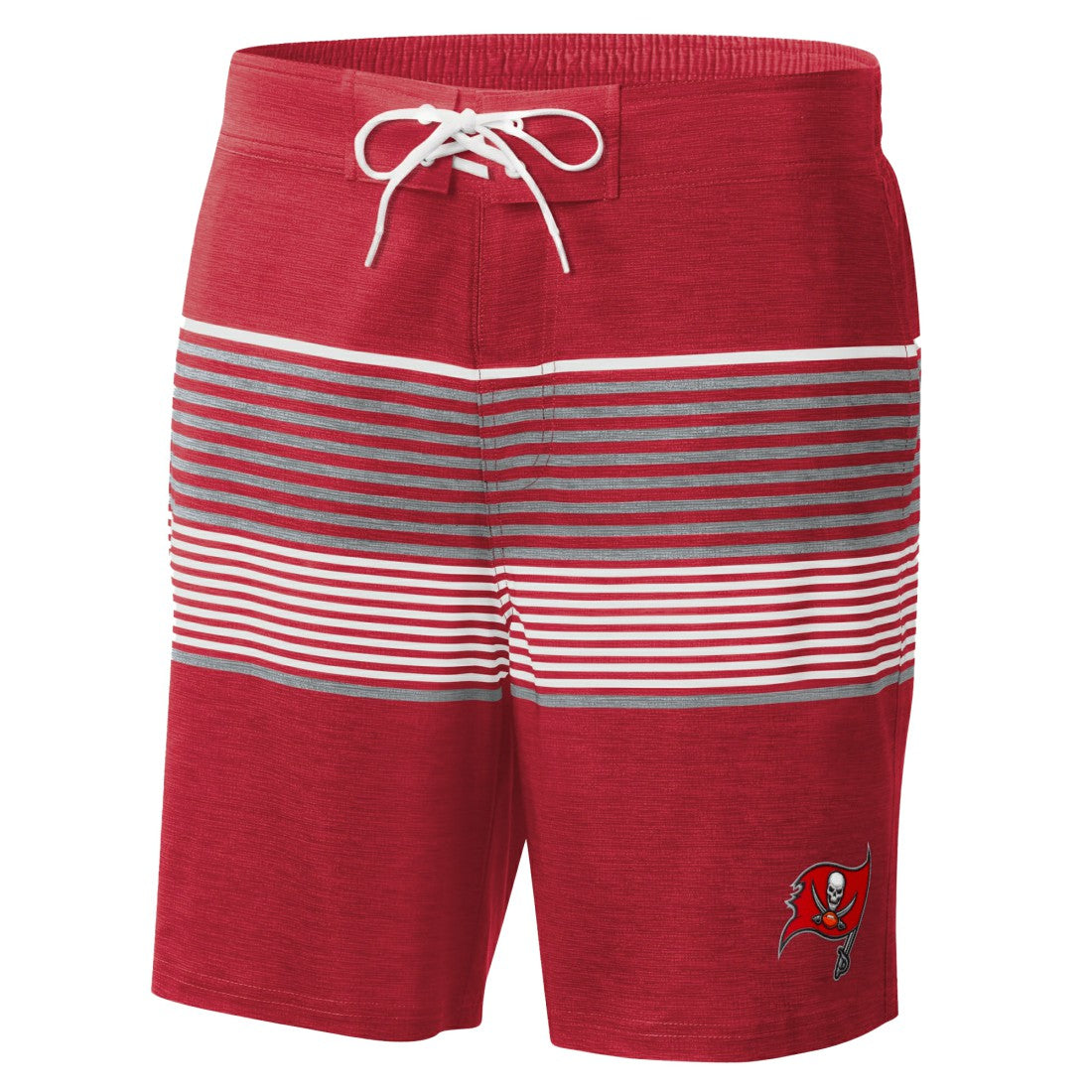 Tampa Bay Buccaneers G-III Sports by Carl Banks Coastline Volley Swim Shorts Red