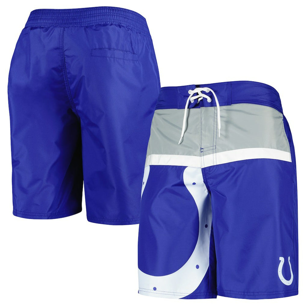 Indianapolis Colts G-III Sports by Carl Banks Sea Wind Swim Trunks Royal