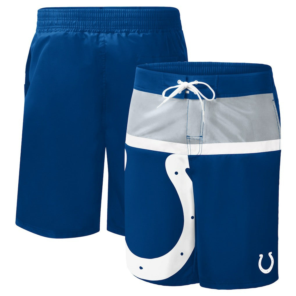 Indianapolis Colts G-III Sports by Carl Banks Sea Wind Swim Trunks Royal