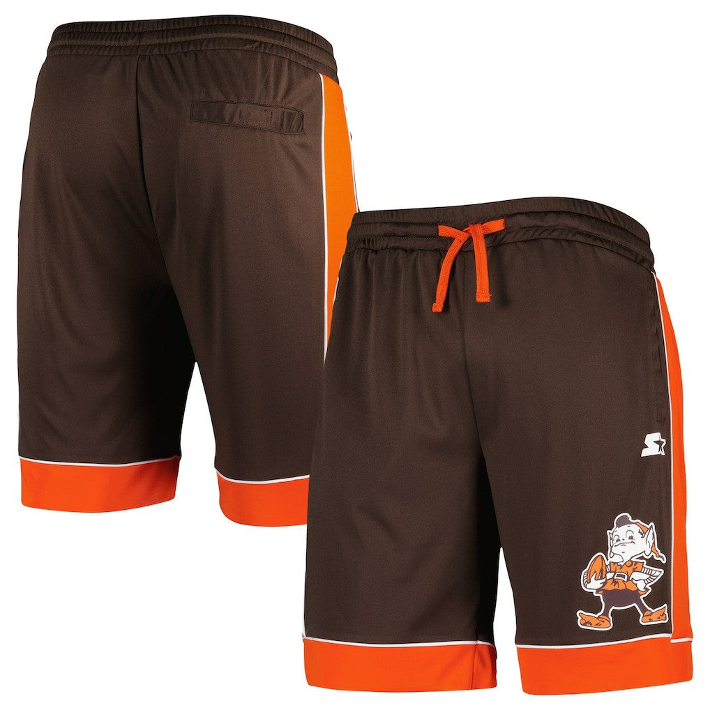 Cleveland Browns Starter Throwback Fan Favorite Shorts Brown