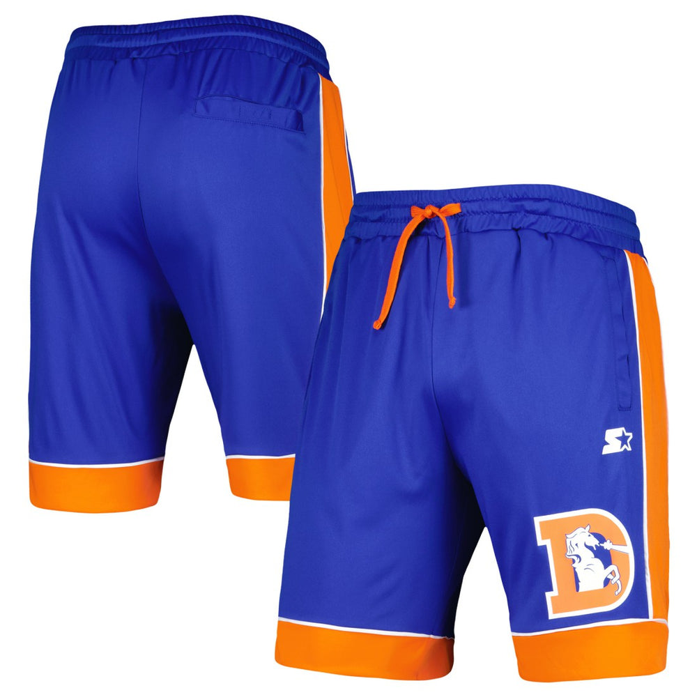Denver Broncos Starter Throwback Fan Favorite Shorts Royal